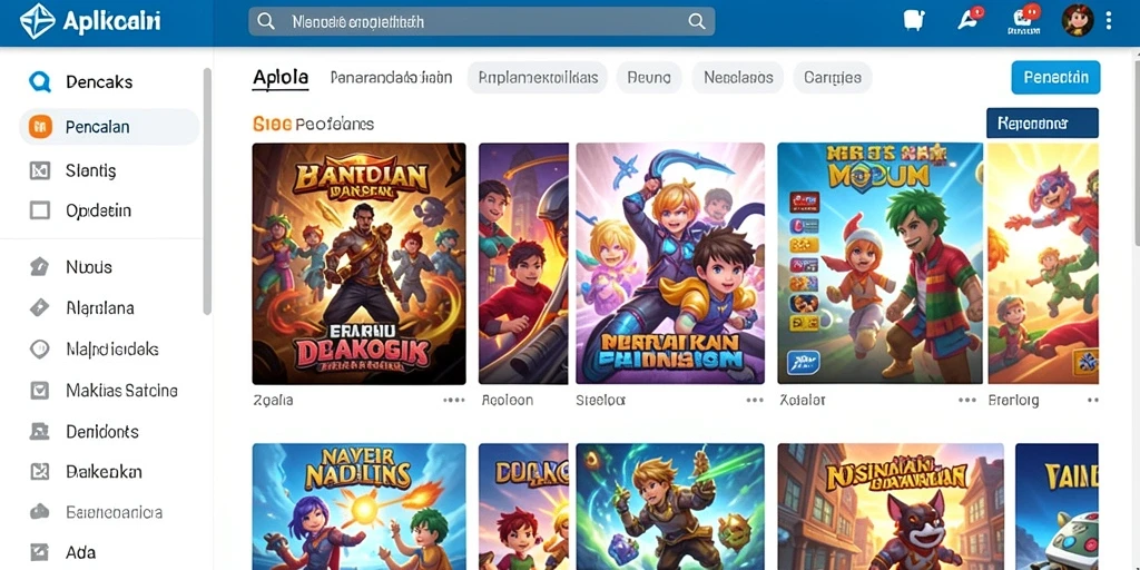 Screenshot menunjukkan karakter utama dalam aksi.
