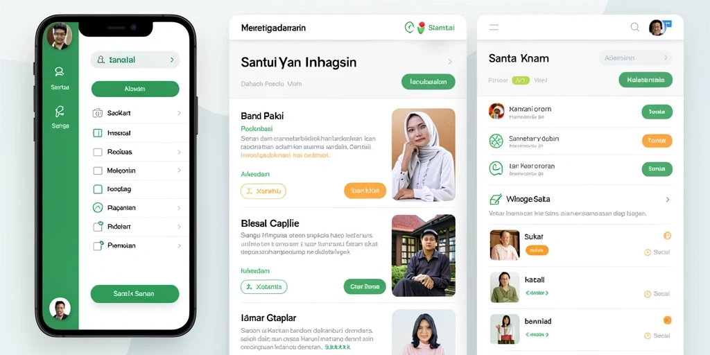 Tampilan antarmuka yang menarik dan mudah dinavigasi.