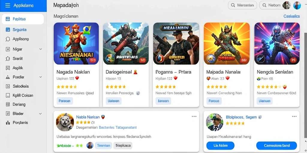 Tampilan antarmuka pengguna yang menarik dan intuitif.