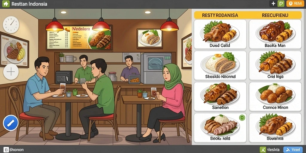 Tampilan antarmuka yang ramah pengguna.