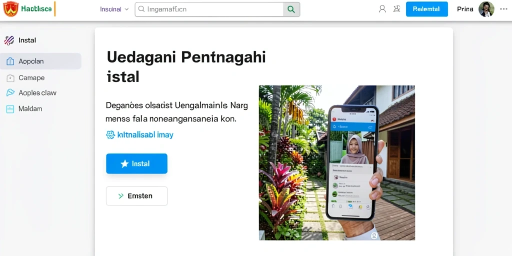 Antarmuka pengguna yang menarik dan mudah dinavigasi.