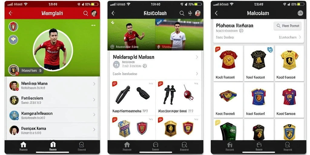 Tampilan antarmuka yang user-friendly dan menarik.