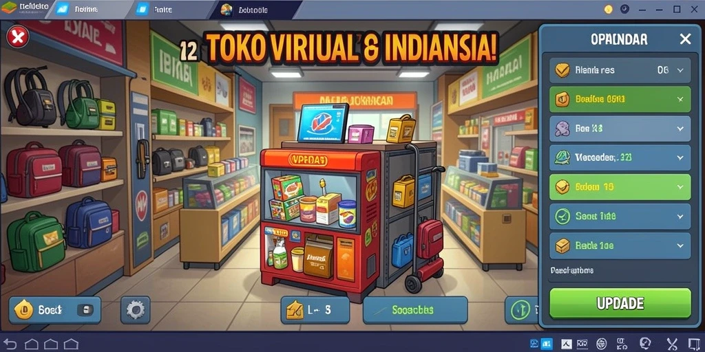 Tampilan antarmuka yang user-friendly dan menarik.