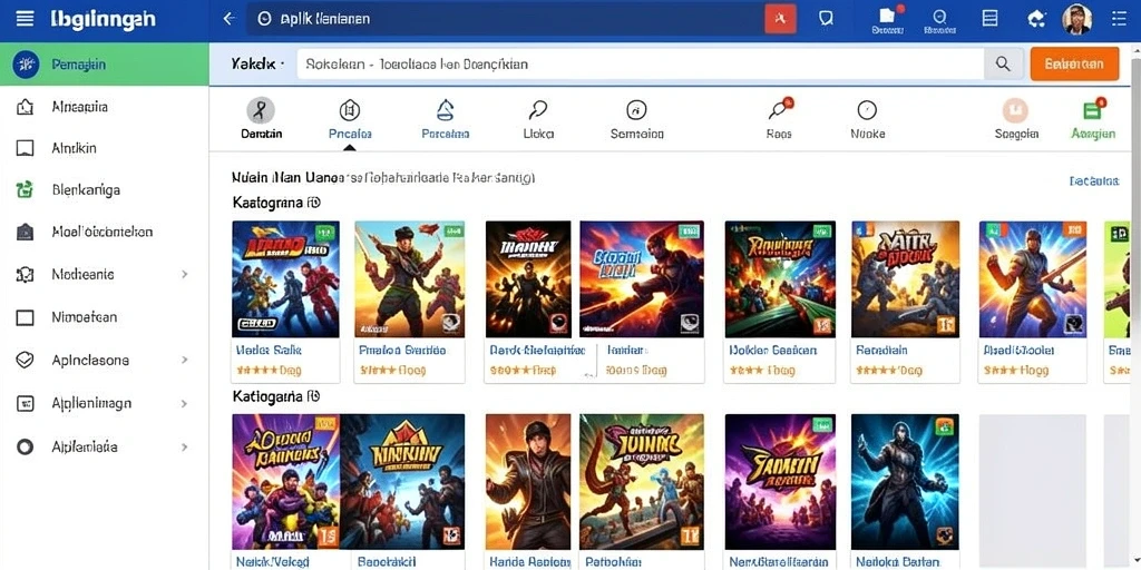 Tampilan antarmuka yang modern dan menarik.