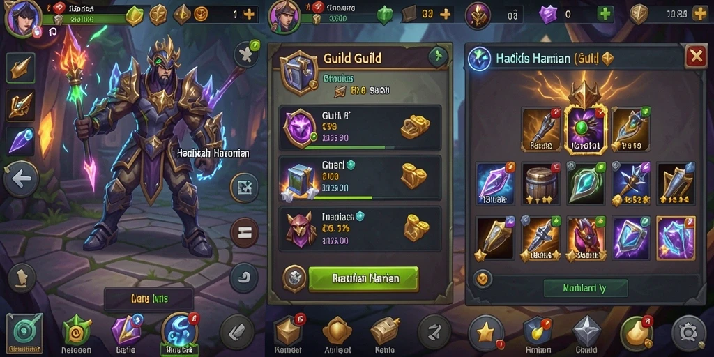 Screenshot menunjukkan pertarungan intens antara dua karakter.