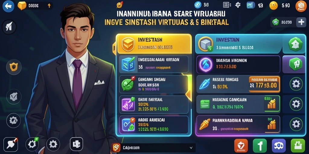 Tampilan antarmuka utama yang menarik perhatian.