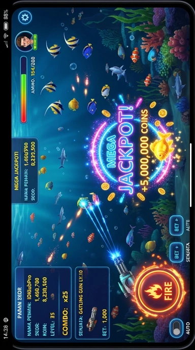 Cuplikan layar menu unduhan idklub untuk perangkat Android